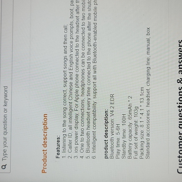 Wireless ear buds - Bluetooth compatible - Picture 7 of 7